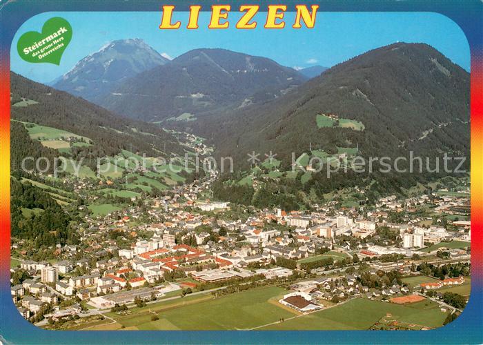 Liezen Steiermark Fliegeraufnahme mit Gr Pyhrgas