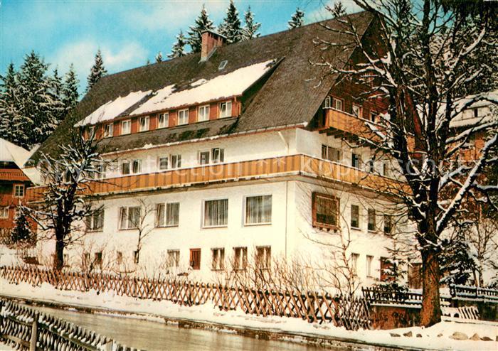 Menzenschwand Kurheim Haus Pieper