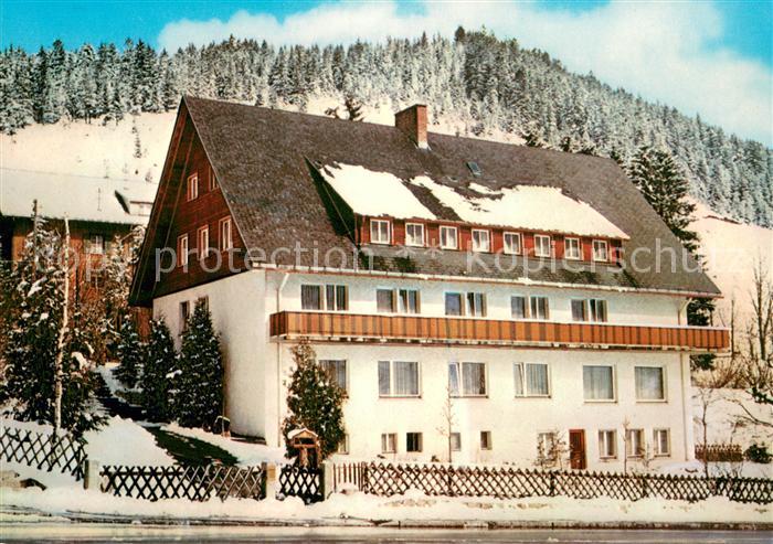 Menzenschwand Kurheim Haus Pieper