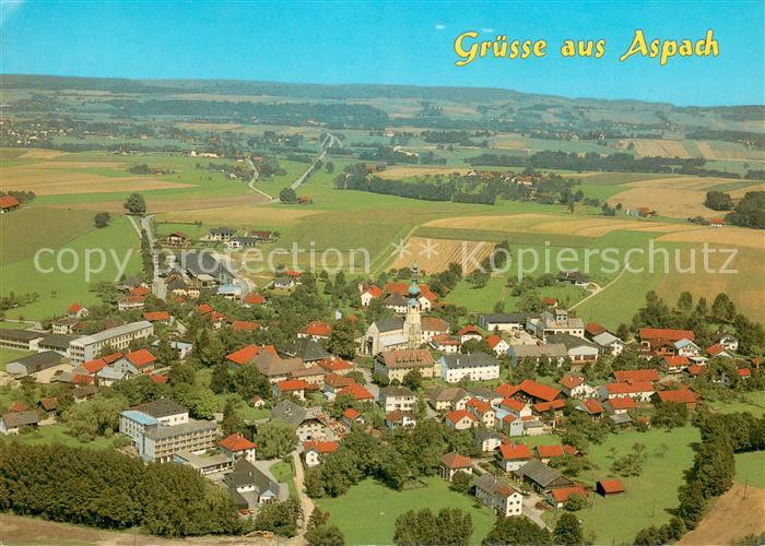 Aspach Oberoesterreich Fliegeraufnahme