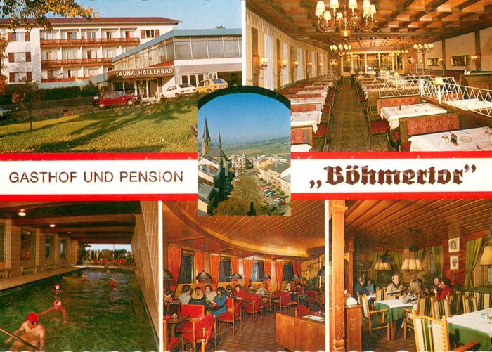 Bad Leonfelden Gasthof Pension Boehmertor Gastraeume Hallenbad