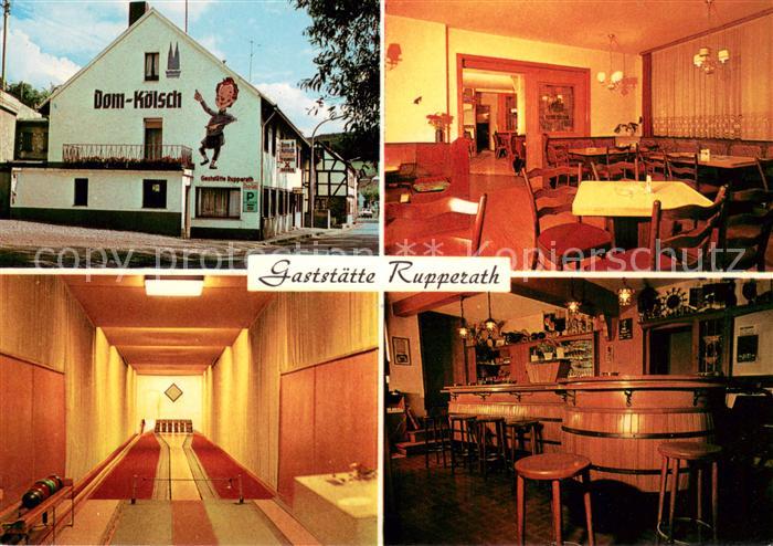 Eicherscheid Bad Muenstereifel Speiserestaurant Rupperath Kegelbahn Gaststube Ba