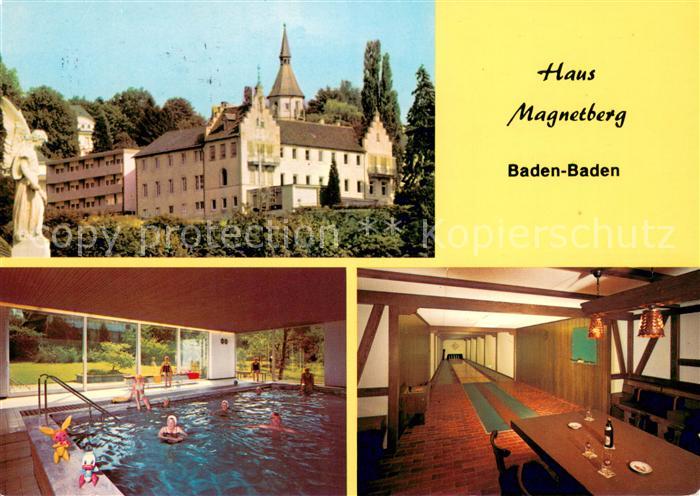 Baden-Baden Haus Magnetberg Hallenbad Kegelbahn