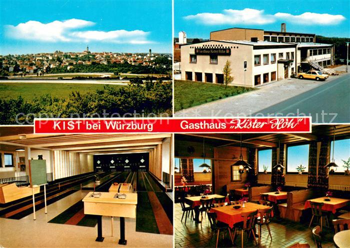 Kist Panorama Gasthaus Kister Hoeh Gaststube Kegelbahnen