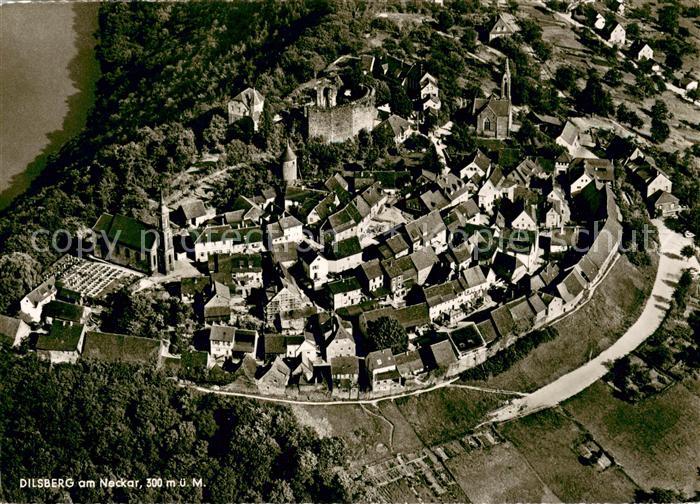 Dilsberg Fliegeraufnahme