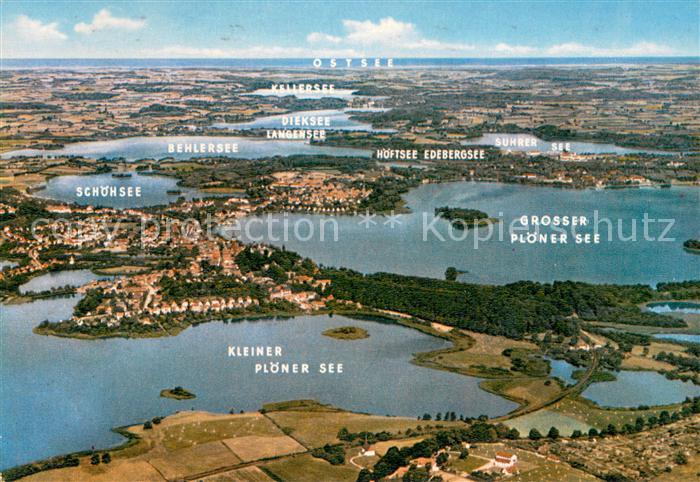 Fegetasche Fliegeraufnahme mit Kl und Gr Ploenersee
