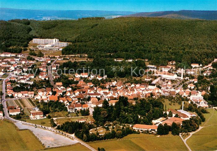 Bad Bocklet Fliegeraufnahme mit Kurklinik Bad Bocklet
