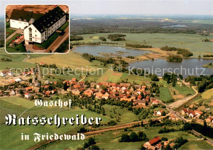 Friedewald Moritzburg Fliegeraufnahme mit Gasthof Ratsschreiber