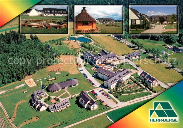 Zschorlau Familienferienstaette der Herr Berge Fliegeraufnahme Details