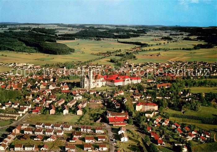Ottobeuren Fliegeraufnahme mit Benediktinerabtei