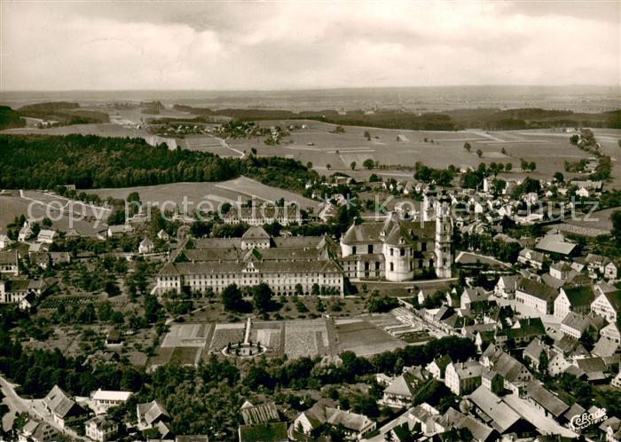 Ottobeuren Fliegeraufnahme mit Benediktinerabtei