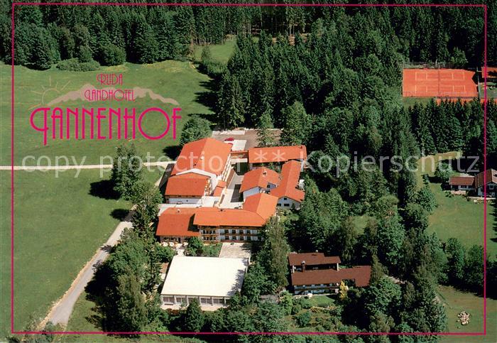 Spiegelau Landhotel Tannenhof Fliegeraufnahme