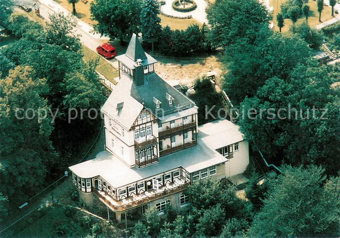 Schwarzburg Thueringer Wald Hotel Schwarzaburg Fliegeraufnahme