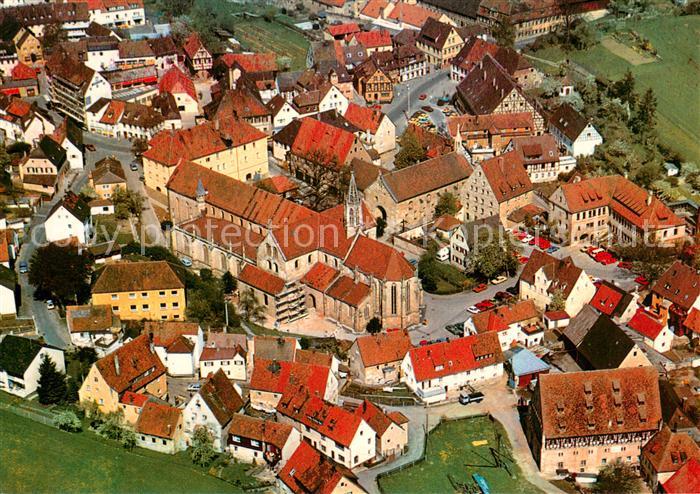 Heilsbronn Muenster Heilsbronn Fliegeraufnahme