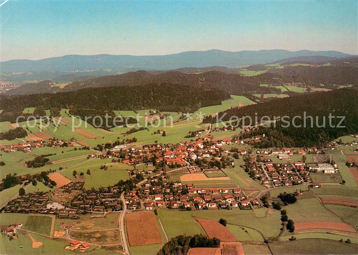 Haus Wald Fliegeraufnahme im Ferienland am Nationalpark
