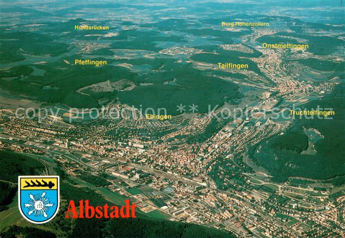 Albstadt Wuerttemberg Fliegeraufnahme