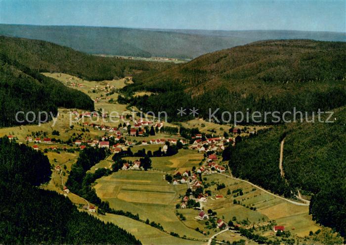 Enzkloesterle Fliegeraufnahme mit Gompelscheuer im Enztal