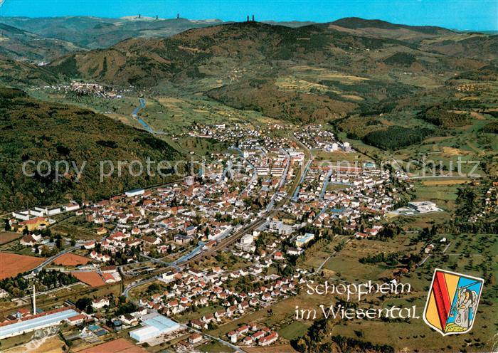 Schopfheim Fliegeraufnahme