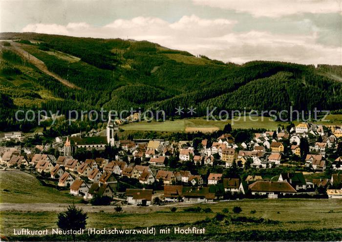 Neustadt Schwarzwald Fliegeraufnahme mit Hochfirst