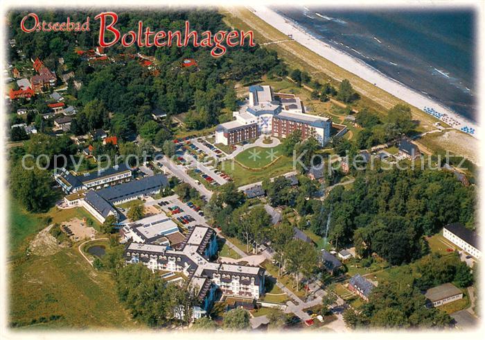 Boltenhagen Ostseebad Sanitas Ostseeklinik Fliegeraufnahme