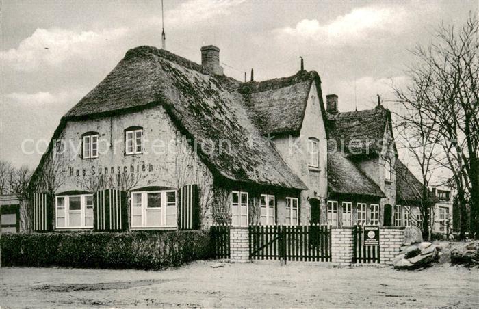 Nieblum Kinder Kurheim Hus Suennschien