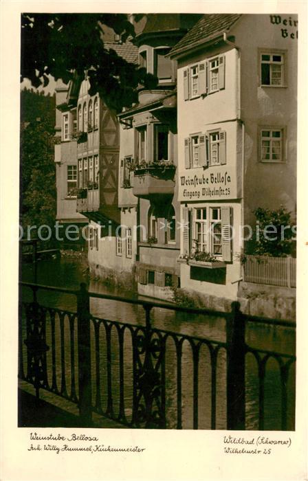 Wildbad Schwarzwald Weinstube Bellosa