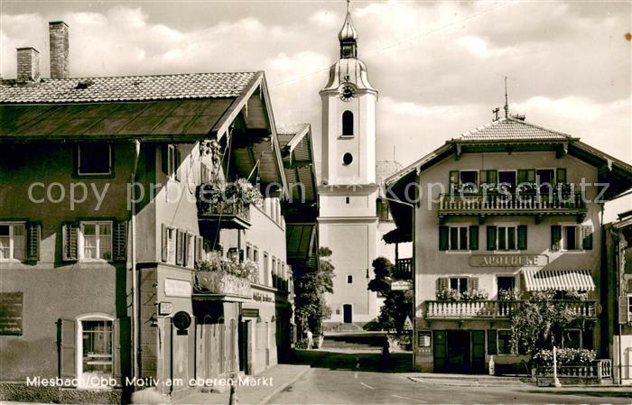 Miesbach Motiv am oberen Markt