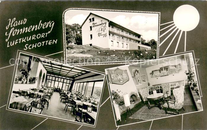 Schotten Hessen Haus Sonnenberg Gastraum Kaminzimmer