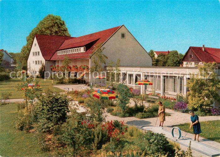 Alttann Allgaeu VDK Kur und Erholungsheim Minigolfanlage