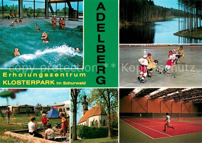 Adelberg Erholungszentrum Klosterpark Wellenhallenbad Eishockeybahn Camping Tenn