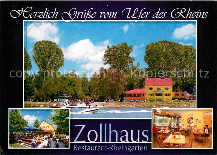 Au Rhein Restaurant Zollhaus Rheinpartie