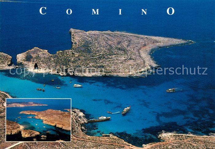 Comino Island Fliegeraufnahmen