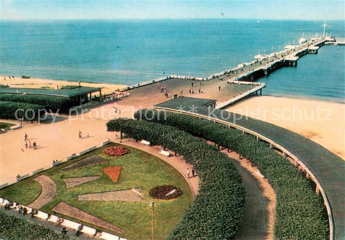 Zoppot Sopot Molo Fliegeraufnahme