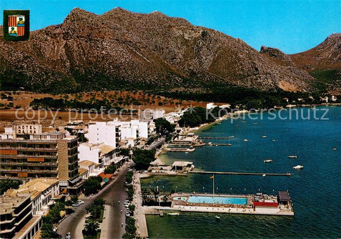 Puerto Pollensa Fliegeraufnahme