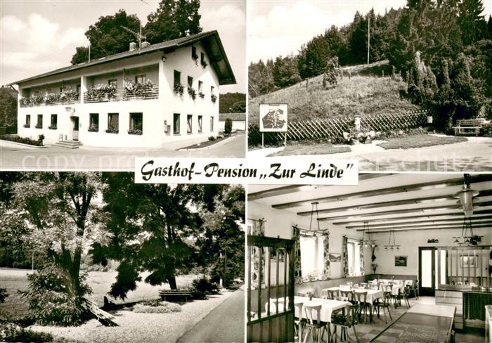 Schambach Weissenburg Gasthof Pension Zur Linde Gaststube