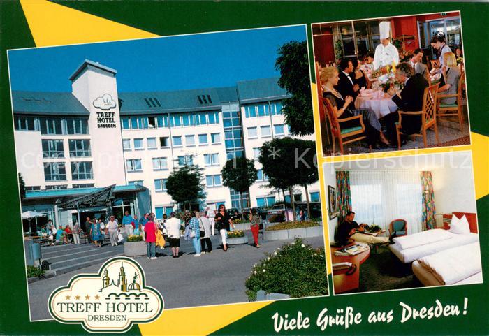 DRESDEN Elbe Treff Hotel Dresden Gaststube Zimmer