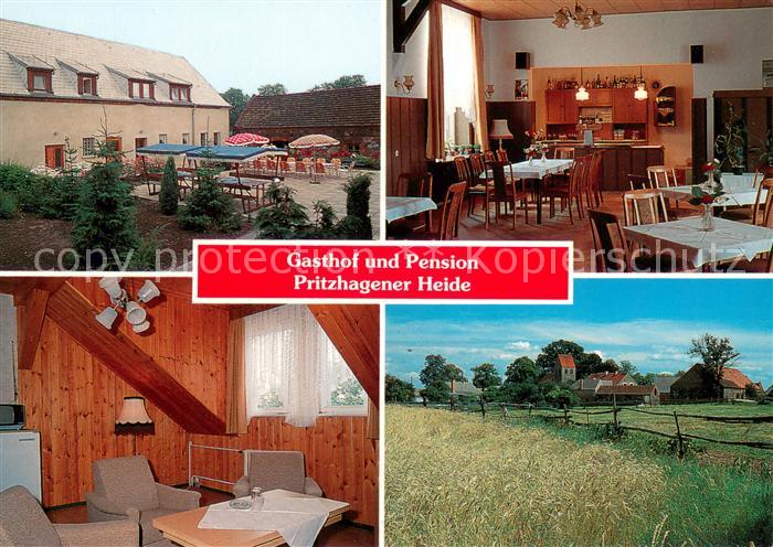 Pritzhagen Gasthof Pension Pritzhagener Heide Gaststube Zimmer Panorama