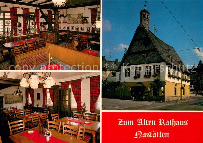 Nastaetten Taunus Restaurant Zum Alten Rathaus Gastraeume
