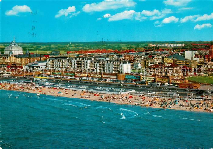 Scheveningen Fliegeraufnahme mit Grand Hotel