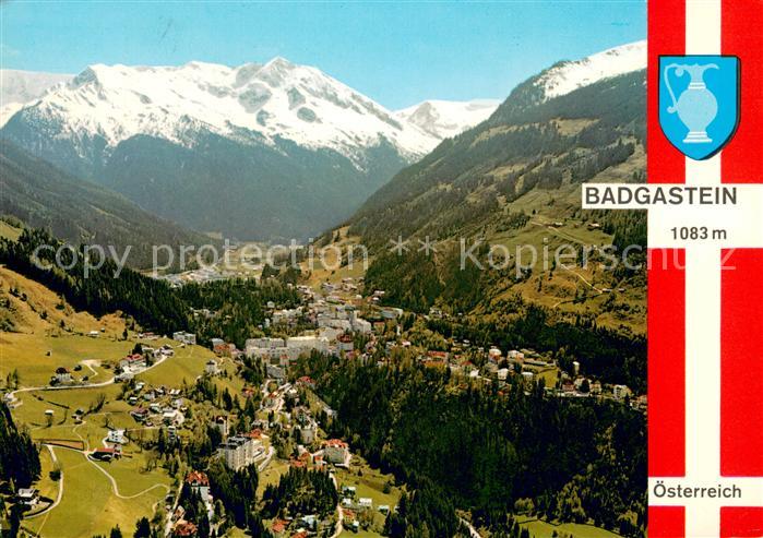 Badgastein Fliegeraufnahme mit Radhausberg