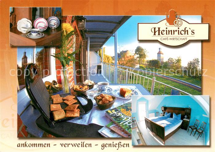 Walternienburg Heinrichs Cafe Wirtschaft Terrasse
