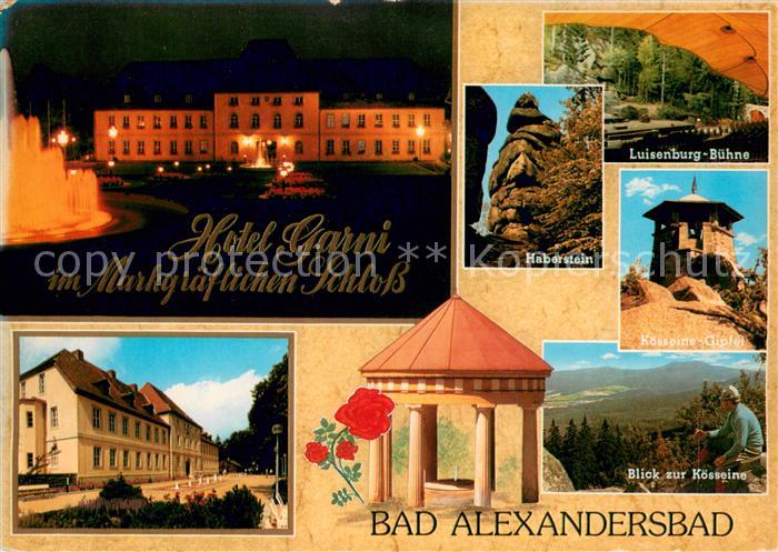 Bad Alexandersbad Hotel Garni im Markgraeflichen Schloss Luisenburg-Buehne Haber