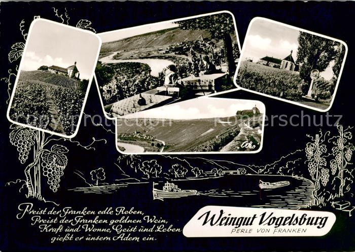 Vogelsburg Volkach Weingut Vogelsburg Teilansichten
