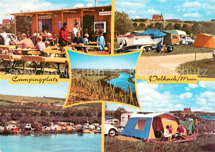 Volkach Campingplatz Teilansichten