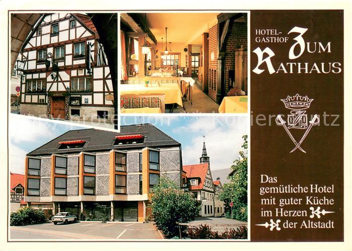 Korbach Hotel Gasthof Zum Rathaus Gaststube