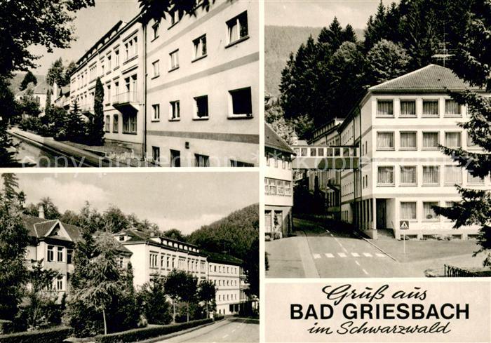 Bad Griesbach Schwarzwald  Muetterkurheim St Anna