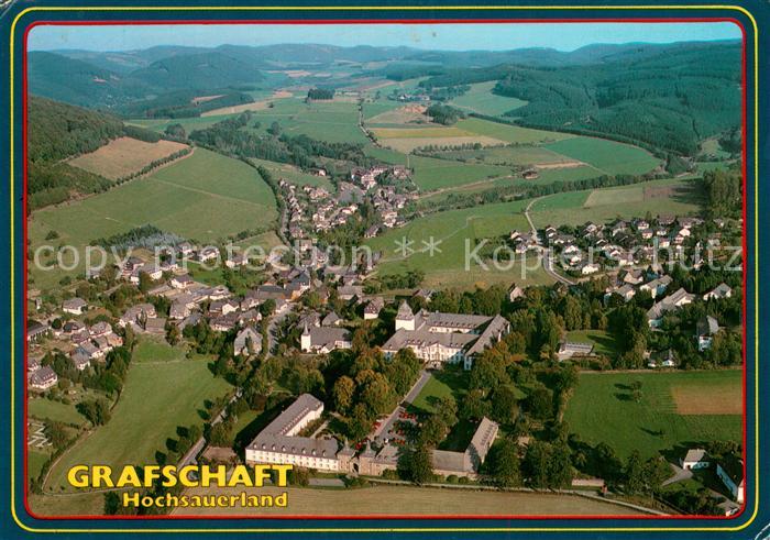 Grafschaft Sauerland Fliegeraufnahme