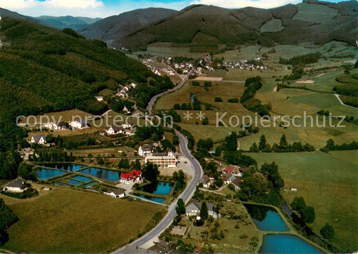 Saalhausen Sauerland Fliegeraufnahme