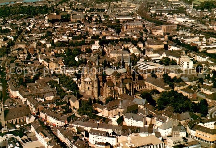 TRIER  CITY Fliegeraufnahme mit Dom und Liebfrauen Basilika