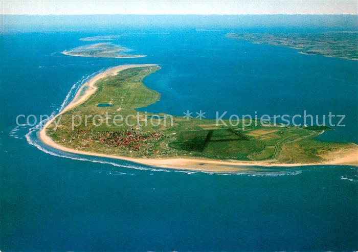 Langeoog Nordseebad Fliegeraufnahme